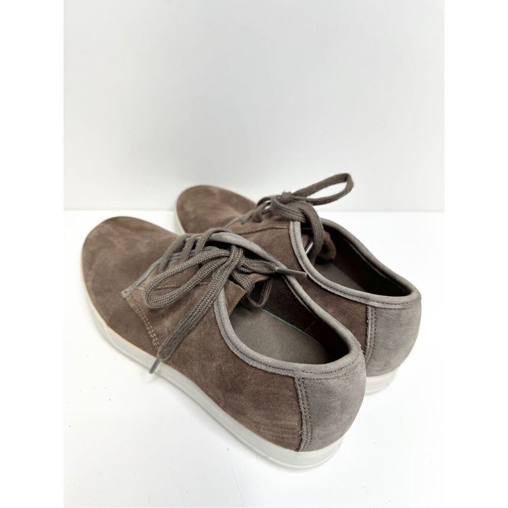 Ecco Shoes Mens Size 5 Collins 2.0 Brown Suede Lace‎ Up Sneakers - Picture 4 of 9